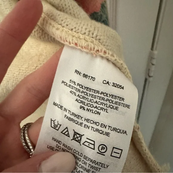 Floral Button Up Sweater - Picture 5 of 8